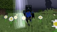 A player getting struck by lightning in Minecraft is quite rare but still possible (Image via SpigotMC)
